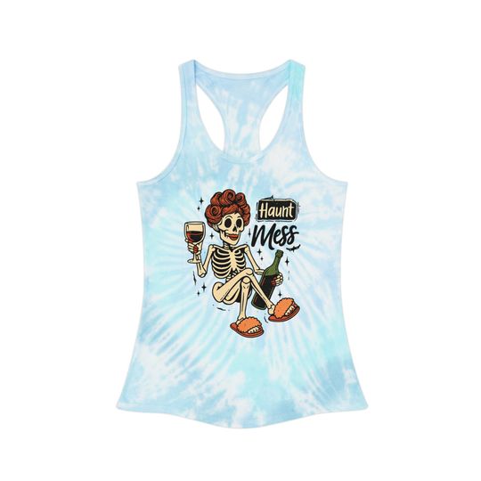 Tie Dye Racerback Tank Top, Summer Style