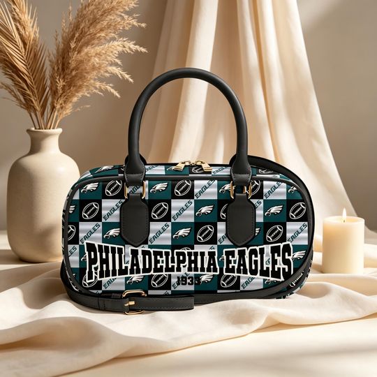 Personalized Philadelphia Eagles Crossbody Bag, football Football Purse, Game Day Tote