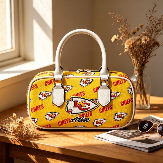 Kansas City Chiefs Crossbody Bag, football Game Day Purse