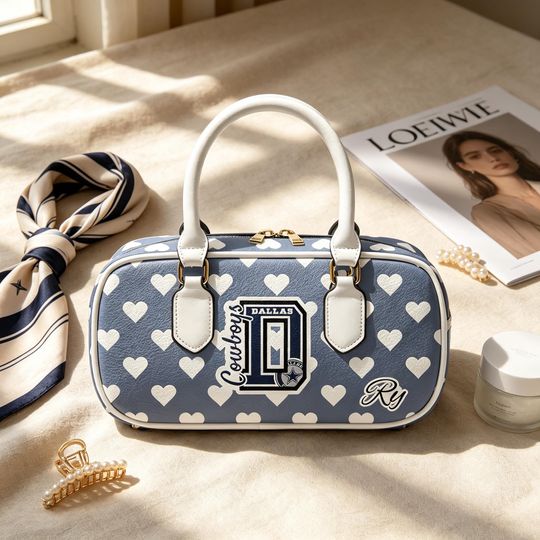 Dallas Cowboys Crossbody Bag, Cowboys Purse for Women, football Inspired Handbag, Football Fan Gift
