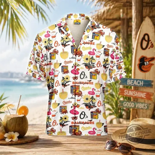 Baltimore Orioles Birdland Hawaiian Shirt Birdland Baltimore Orioles 2026 Merch