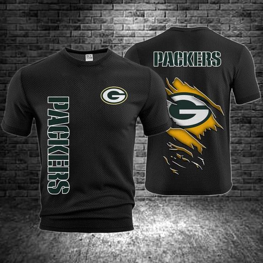 Green Bay Packers  Waffle T-Shirt for Mens