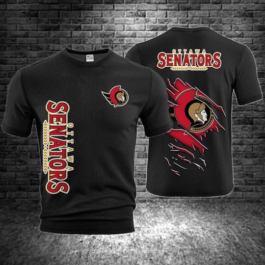 Ottawa Senators Waffle T-Shirt for Mens