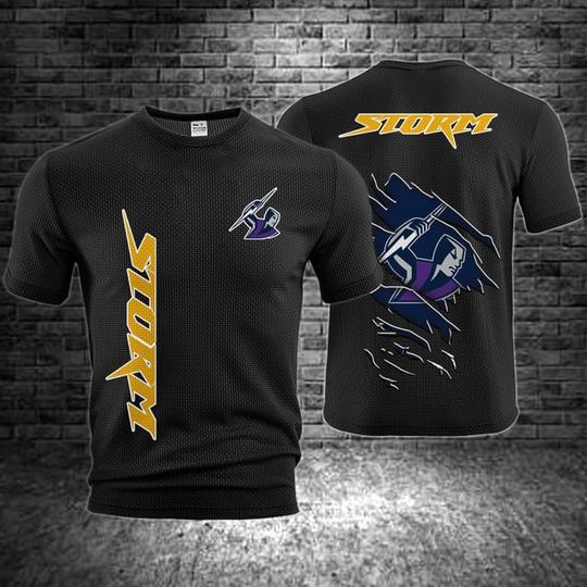 Melbourne Storm Waffle T-Shirt for Mens