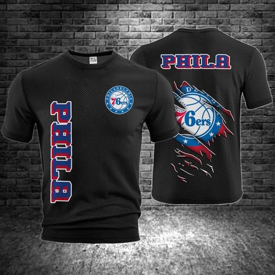 Philadelphia 76ers Waffle T-Shirt for Mens