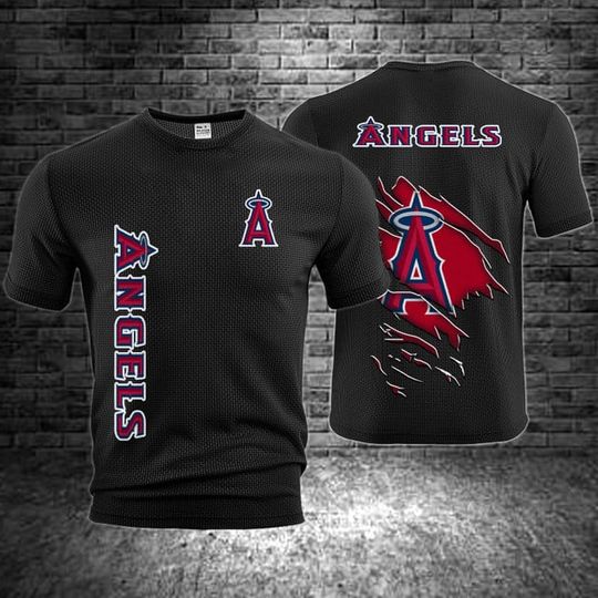 Los Angeles Angels Waffle T-Shirt for Mens