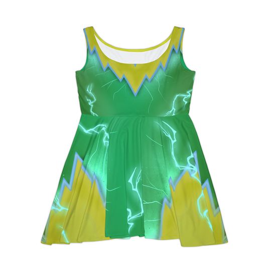 Women's Electro Spider Girl Costume Dress