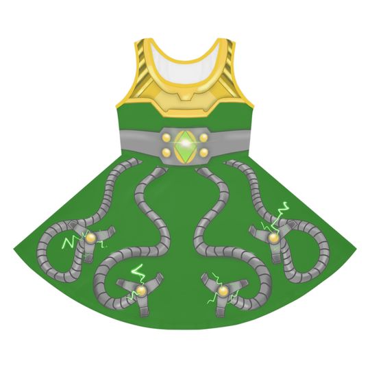 Toddler Girls' Doc Ock Spidey Costume Dress