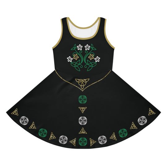 Toddler Girls Irish Dance Costume Dress Inspired by American Girl Just Like You