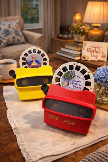 Personalized ViewMaster Reel  Custom Photo Viewfinder Keepsake for Couples, Anniversary & Birthday Gift