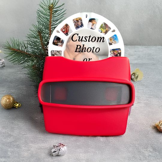 Custom View-Master Photo Reel  Personalized Valentine's Day Gift, Nostalgic Keepsake, Unique Viewfinder for Memory
