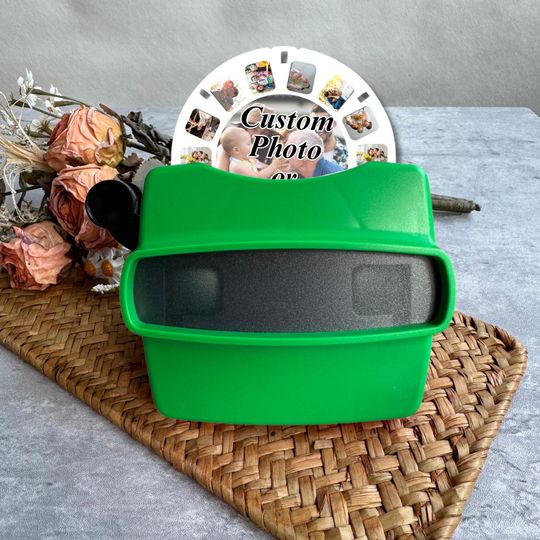 Custom View Master Photo Reel, Personalized Keepsake Gift for Parents