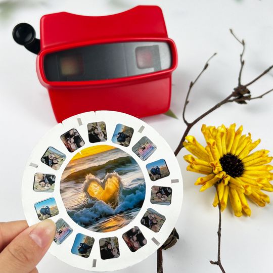 Custom Viewfinder and Reel Without centre photo Special Photo Gifts for the Holidays Custom Photo Birthday Wedding Gift for Back to School