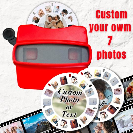 Custom View-Master Reel: Personalized Photo Gift for Family Memories