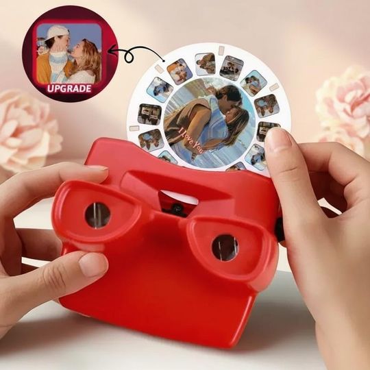 Personalized Viewfinder Photo Reel, Custom ViewMaster Gift, 3D Memory Keepsake, Mothers Day Gift, Wedding Gift