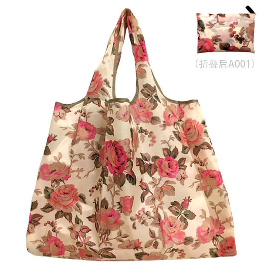 Flower Shopping Tote Bag, Gift For Mom