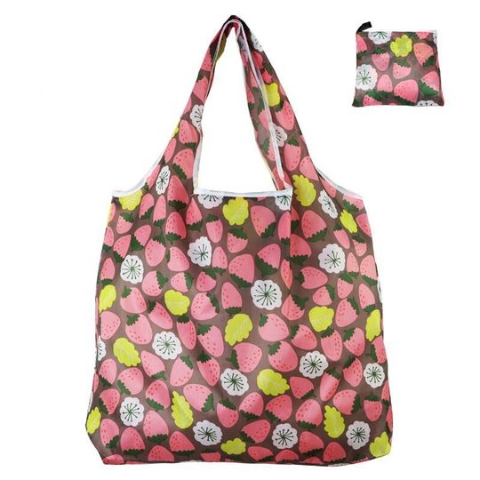 Flower and Fruit Flower Shopping Tote Bag, Gift For Mom