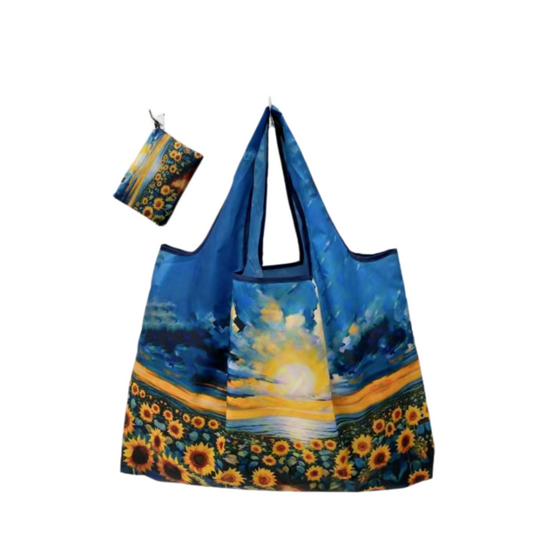 Sun Flower Shopping Tote Bag