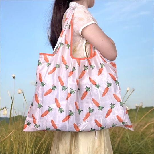 Carrot Shopping Tote Bag