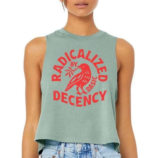 Explore Women's Racerback Crop Tops