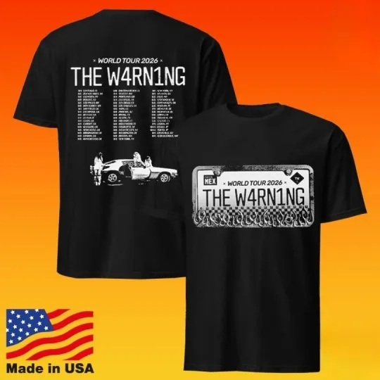 Discover Warning World Tour 2026 Unisex T-Shirt