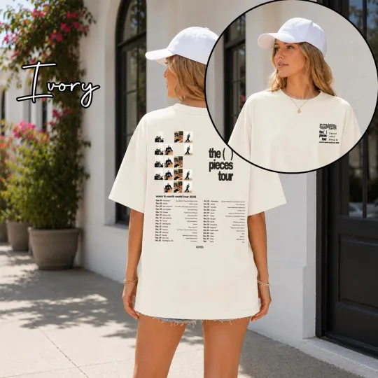 Discover Wave to Earth the Pieces Tour 2026 Shirt, Heaven and Hell Album Tee T-Shirt