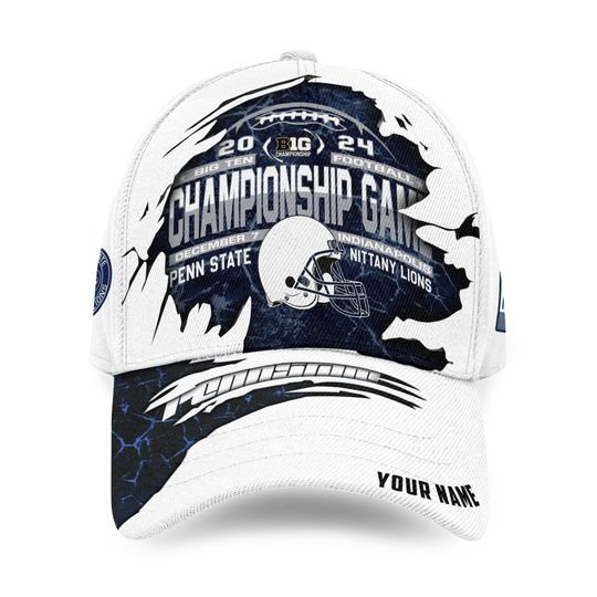 Personalized Penn State Nittany Lions Football Baseball Cap