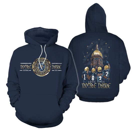 ND Fighting Irish Football “The Shirt” 2026 Limited Edition Hoodie