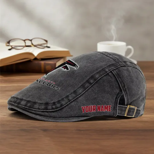 Atlanta Falcons Casual Adjustable Newsboy Cap