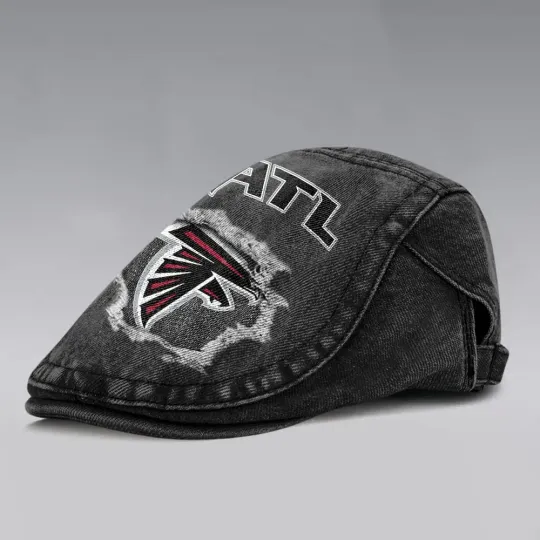 Atlanta Falcons Casual Adjustable Newsboy Cap