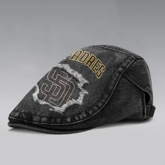 San Diego Padres Casual Adjustable Newsboy Cap
