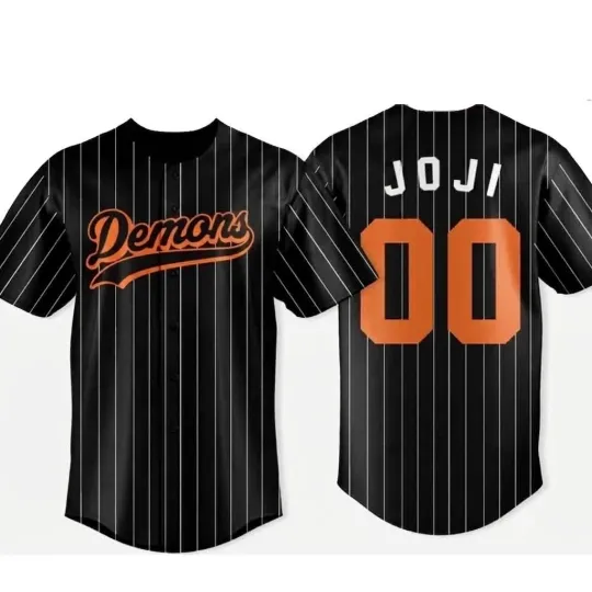2026 JOJI Solaris Tour Baseball Jersey Custom Name