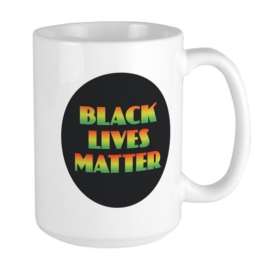 Black Lives Matter Ceramic Large Mug