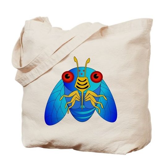 Cicada Unisex Tote Bag