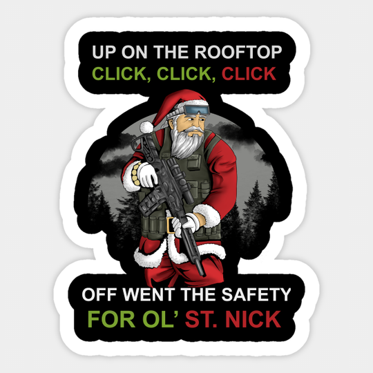 Tactical Santa - Tactical Santa - Sticker