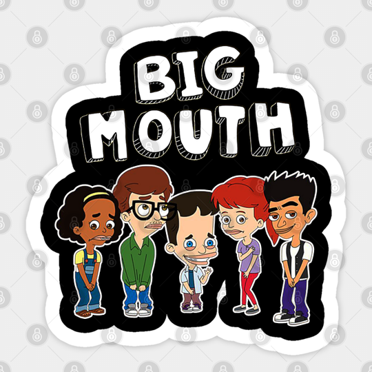 Big Mouth Friend - Big Mouth - Sticker