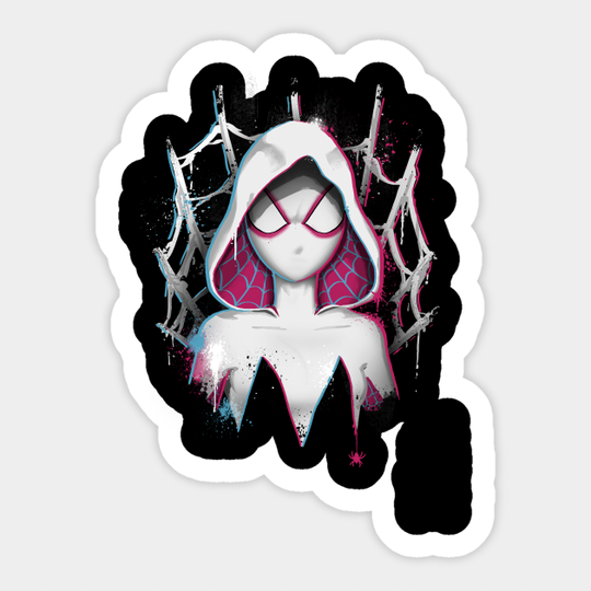 Splatter gwen - Spider Gwen - Sticker