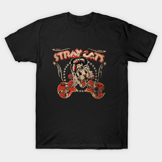 STRAY CATS VINTAGE EXCLUSIVE - Stray Cats - T-Shirt
