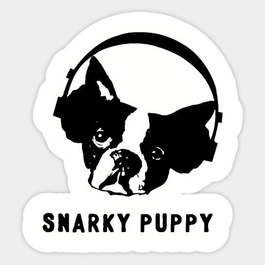 Snarky Puppy Logo - Snarky Puppy Logo - Sticker