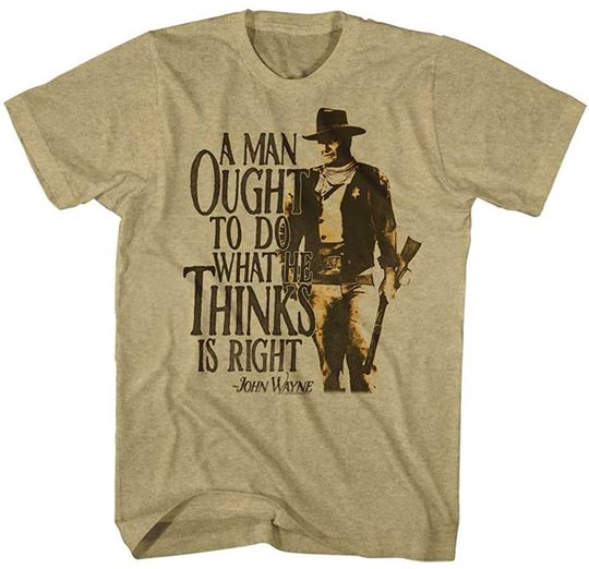 John Wayne Shirt Do What is Right T-Shirt