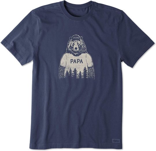 Men's Crusher Graphic T-Shirt Papa Bear