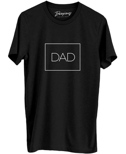 Discover Inkopious Dad T-Shirt - First Time Father's Day Present - Unisex Crewneck Small Grey