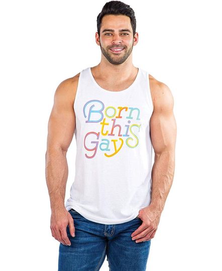 Loud and Funny Tank Tops for Pride, Festivals and Summer - Men's Cut