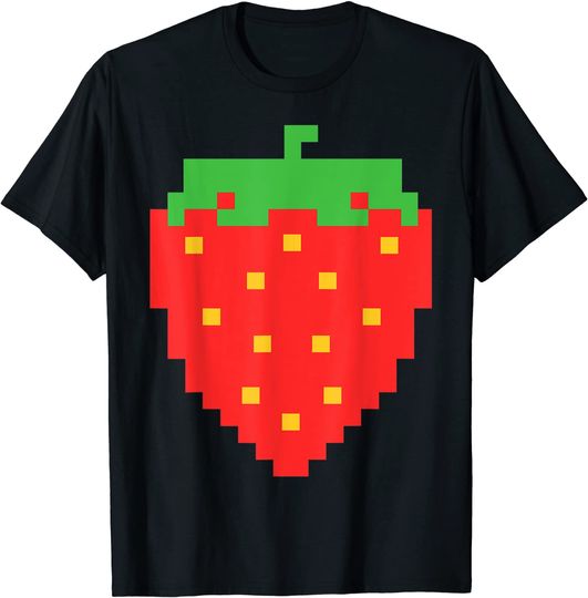 Strawberry Fruit Lover Fruitarian Strawberries Berry Farm T-Shirt