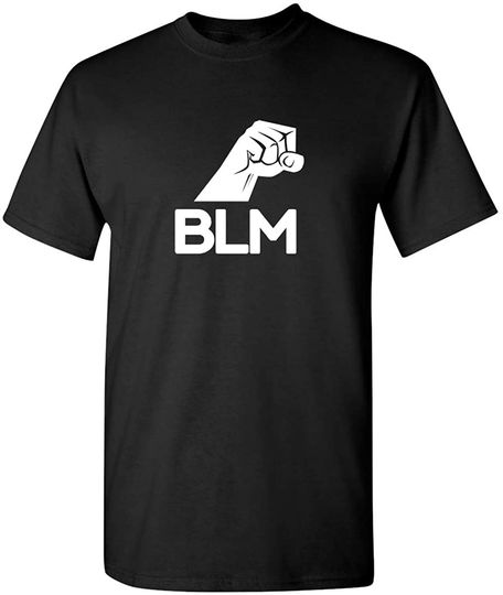 Discover Fist Black Lives Matter History Civil Rights BLM T Shirt