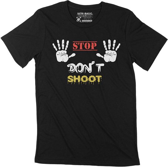 Discover Ultrabasic Men's T-Shirt Black Lives Matter BLM Revolution Movement Tee