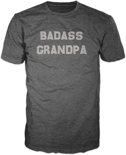 Men's T Shirt Badass Grandpa