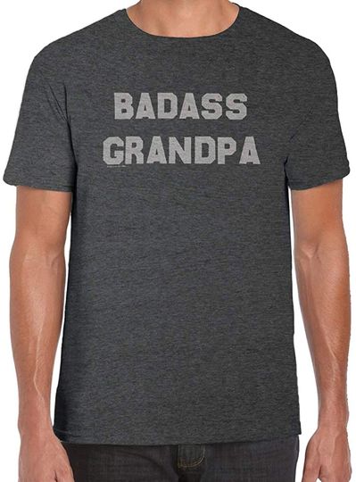 Men's T Shirt Badass Grandpa