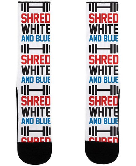 Shred White And Blue US