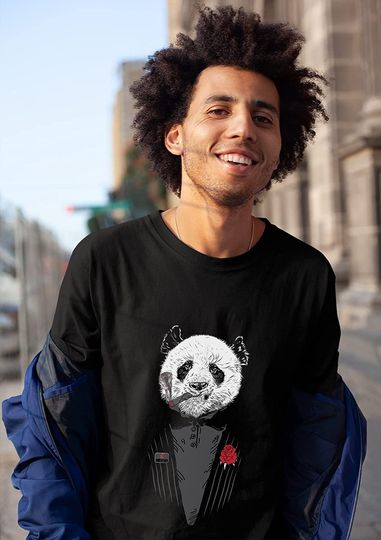 The Godfather D Panda Unisex Tshirt